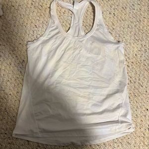 White workout top